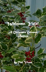 Welcome, Yule! SATB choral sheet music cover